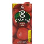 B NATURAL APPLE JUICE 1LTR